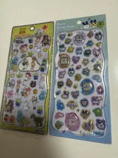 【正規品、新品未開封】プチドロップシール ディズニートイストーリー、たまごっち