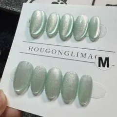 【セツ】マグネット　ネイルチップ　付け爪(A1314)