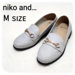 新品未使用　niko and…　レディース　M　モカシン　ローファーのサムネイル
