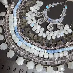 ひ*ご様 クリスマスセール✨天然石ビーズの豪華なセットL3