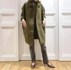 美品　コグザビッグスモーク　ペンタゴンツイルコート　カーキ