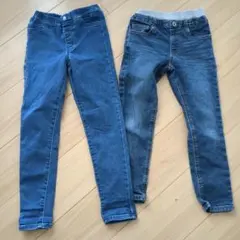GU デニム　ブルー　パンツズボン　 130cm
