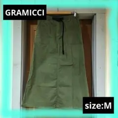 GRAMICCI グラミチ ロングベイカースカート カーキ M