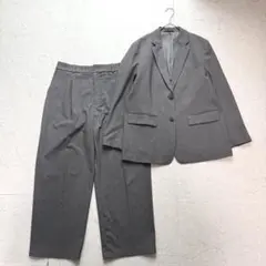 美品 ユニクロ セットアップ テーラードジャケット タックワイドパンツ XL