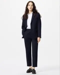 ネイビー ビジネススーツ ジャケット・パンツセット