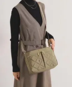 収納アドバイザーキルトミニショルダー