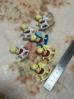 クマのプー　ロッキングホースフィギュア 6体セット