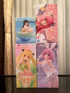 ToLOVEる フィギュア ララ&モモ&ヤミ 4体セット - メルカリ