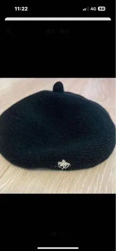 POLO Baby ニットベレー帽　46-50センチ