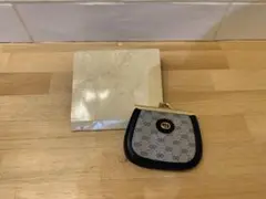 希少 GUCCI 財布 オールドグッチ GGプラス がまぐち コインケース