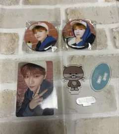 リウ　トレカ ミニアクスタ 缶バッジ　セット