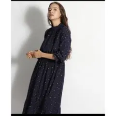 niko and… ダークフラワーティアードワンピース