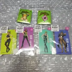 完売品　ジョジョの奇妙な冒険 ストーンオーシャン ステッカー ピンズ　セット