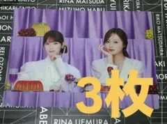 乃木坂46 岩本蓮加 梅澤美波 クリアファイル My respect 3枚 c