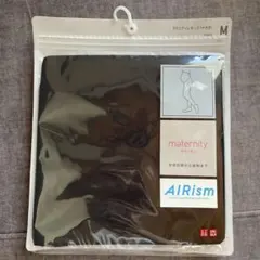 エアリズム マタニティレギンス（十分丈）ブラック