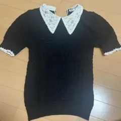 ZARA 襟付きニット　半袖