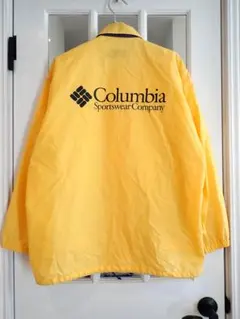 Columbia ナイロンジャケット Mサイズ イエロー 90s ビンテージ