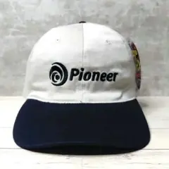 90s 企業ロゴ Pioneer 刺繍 キャップ デットストック vintageのサムネイル