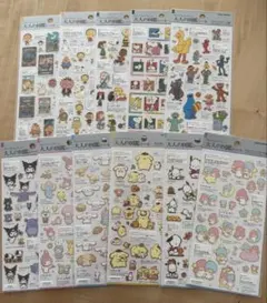 大人の図鑑シール　まとめ売り　サンリオ　コジコジ　　スヌーピー　セサミ　他