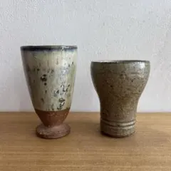 骨董　沖縄やちむん　湯呑5個　1970年代 骨董 沖縄やちむん 湯呑5個 1970年代 骨董 沖縄やちむん 湯呑5個 1970