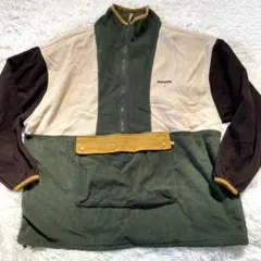Perushu フリース　アノラック　レトロ