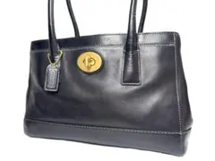 コーチ　ショルダーバッグ　トートバッグ　肩掛け　ターンロック　11553 真鍮