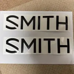 SMITH ロゴ ステッカー 2枚セット