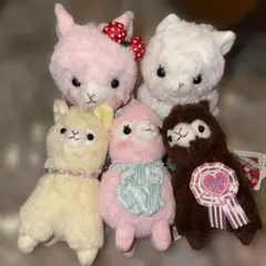 アルパカッソ アルパカぬいぐるみ ５点セット