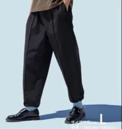 ファミリーマート ジョガーパンツ Ｌサイズ ブラック