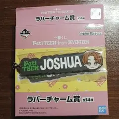ジョシュア PetiTEEN 一番くじ ラバーチャーム SEVENTEEN