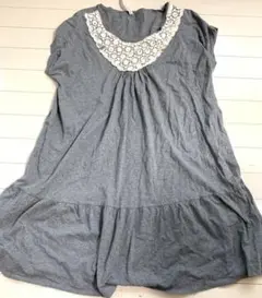 スナオクワハラ ビーズチュニックワンピース