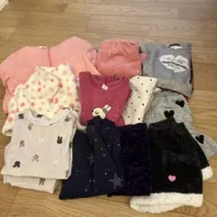 冬用 女の子 洋服 まとめ売り 120センチ ミキハウス　オシュコシュ