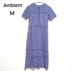 Ambient　アンビエント　総レース　ドレスワンピース　М