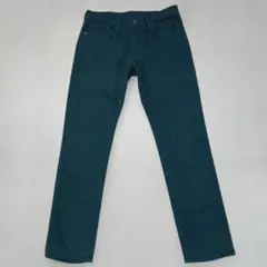 Levi's 511/スリムパンツ/32/コットン/GRN/無地