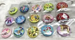 ディズニー刺繍缶バッジ　全15種　コンプリートセット