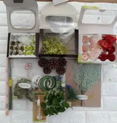 プリザーブドフラワー花材セット　詰め合わせ