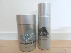 スーパーミリオンヘア　グレー　ルアン　SMH　髪のボリューム　薄毛　白髪のサムネイル