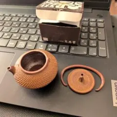 デッドストック箱付 水さし 南部鉄器 文秀堂 鉄瓶型