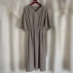 ロペピクニック　ベージュ ワンピース 半袖