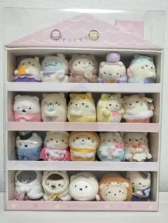 すみっコぐらし てのりぬいぐるみ20個 すみっコハウス付き ベビー有り美品