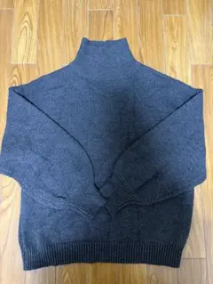 ASTRONOMY オーバーサイズ タートルネックニット チャコール 美品