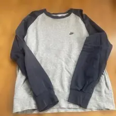 【NIKE】00sワンポイントロゴ刺繍スウェット　ナイキ　ワンポイント