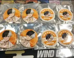 windbreaker　極楽湯　トレーディング缶バッジ　桜遥　8個 ウィンブレ展