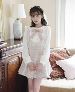 リズリサ ツイードセットアップ