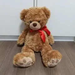 茶色いクマのぬいぐるみ 大きめ