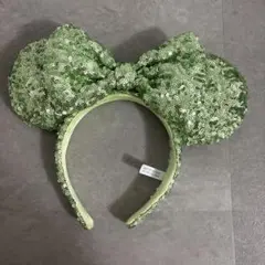 ディズニー ミニーマウス カチューシャ 緑