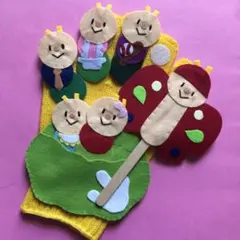 手袋シアターキャベツの中から