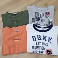 DOUBLE.B Tシャツセット 140　４枚セット
