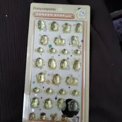 ポムポムプリン ボンボンドロップシール　1枚セット