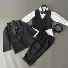 【6点セット】男の子 フォーマルスーツ90〜95㎝ 結婚式